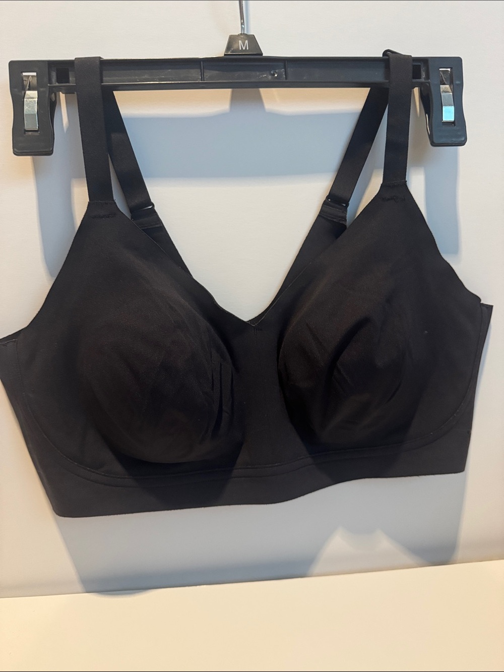 Tommy John Black Wireless Everyday Bra
